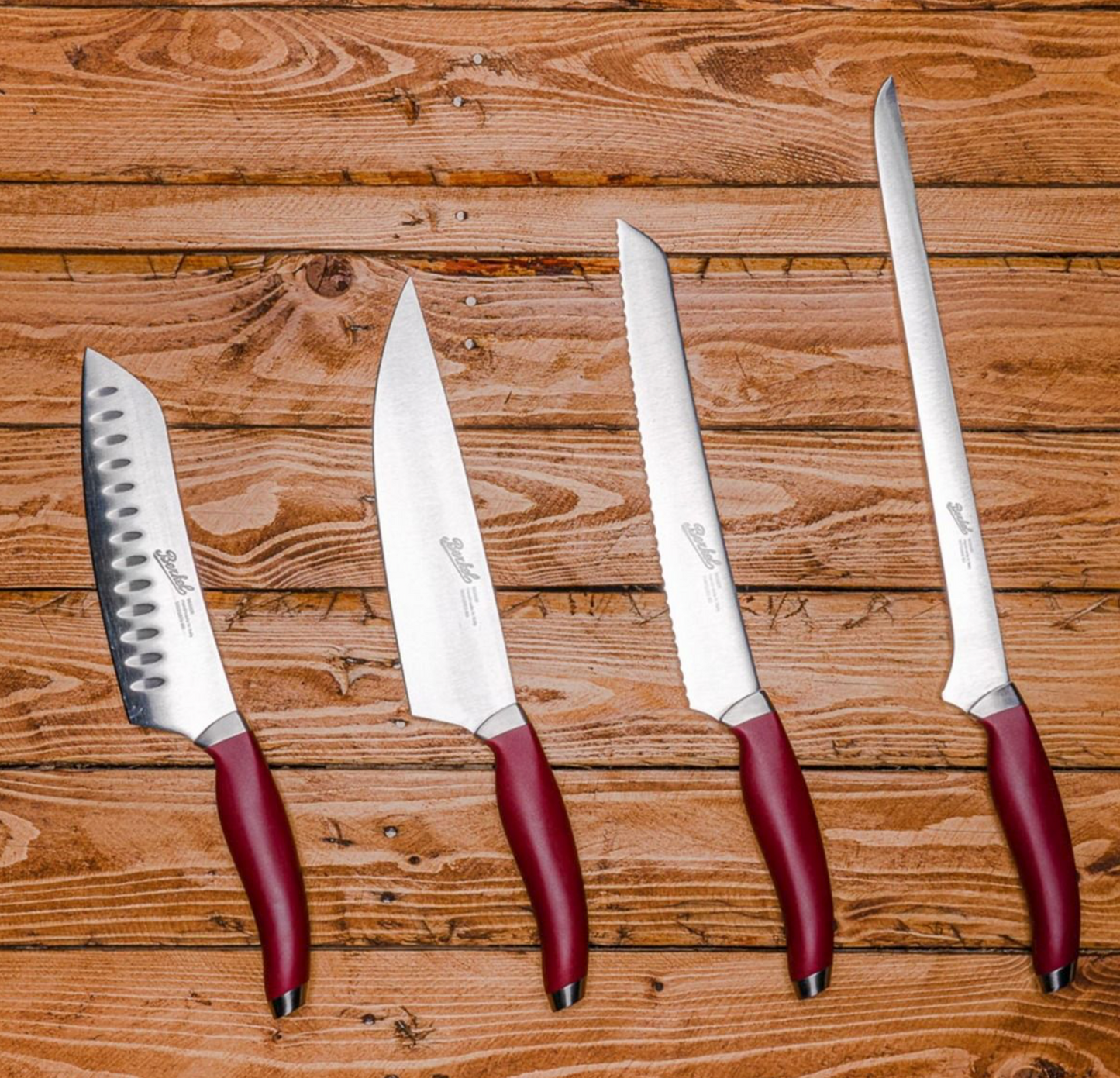 Teknica Set Chef of 4 Knives Black