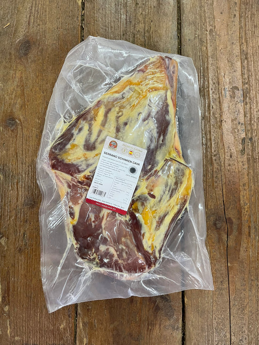 Jamon Serrano Cava 12 Monate ohne Knochen