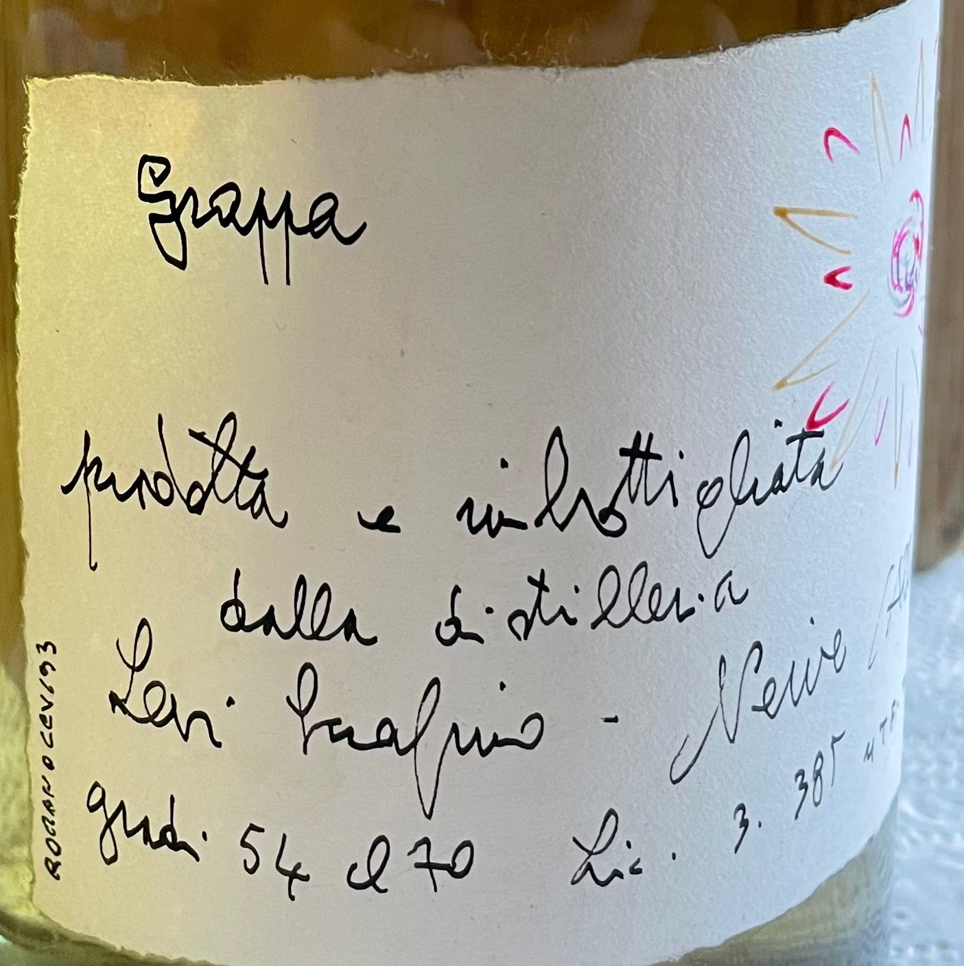 Romano Levi Grappa von 1993
