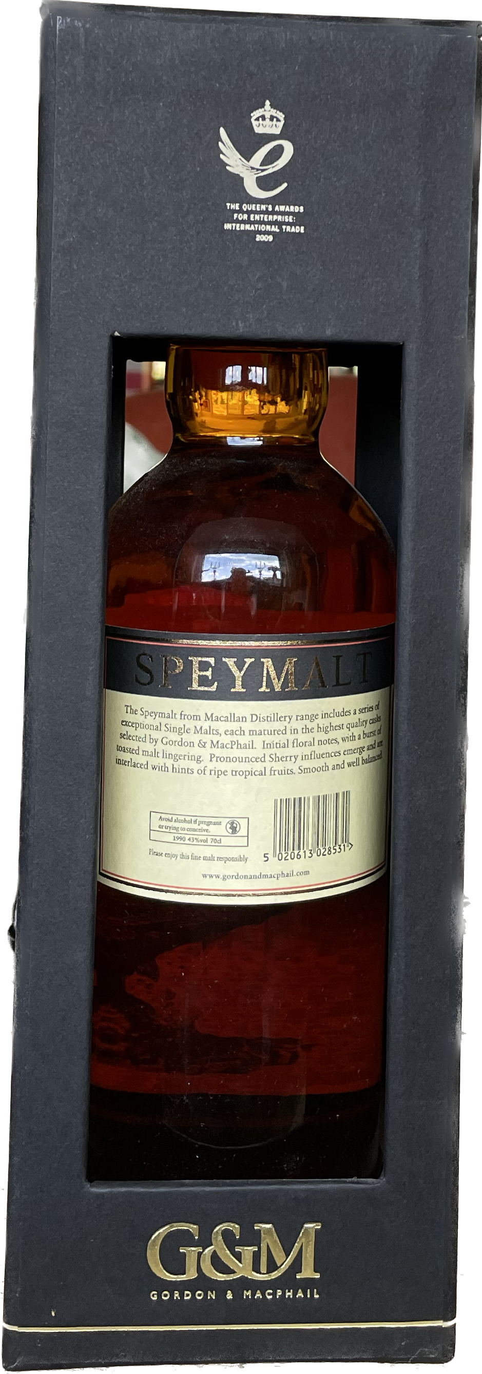 Speymalt Macallan von 1990 Whisky