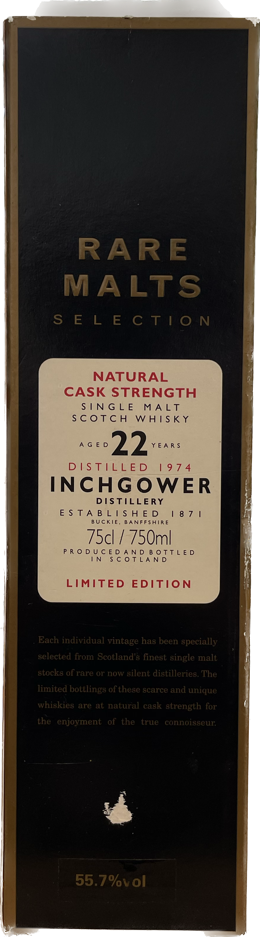 Inchgower 22 Jahre 1974 Limited Edition Rare Malt Whisky