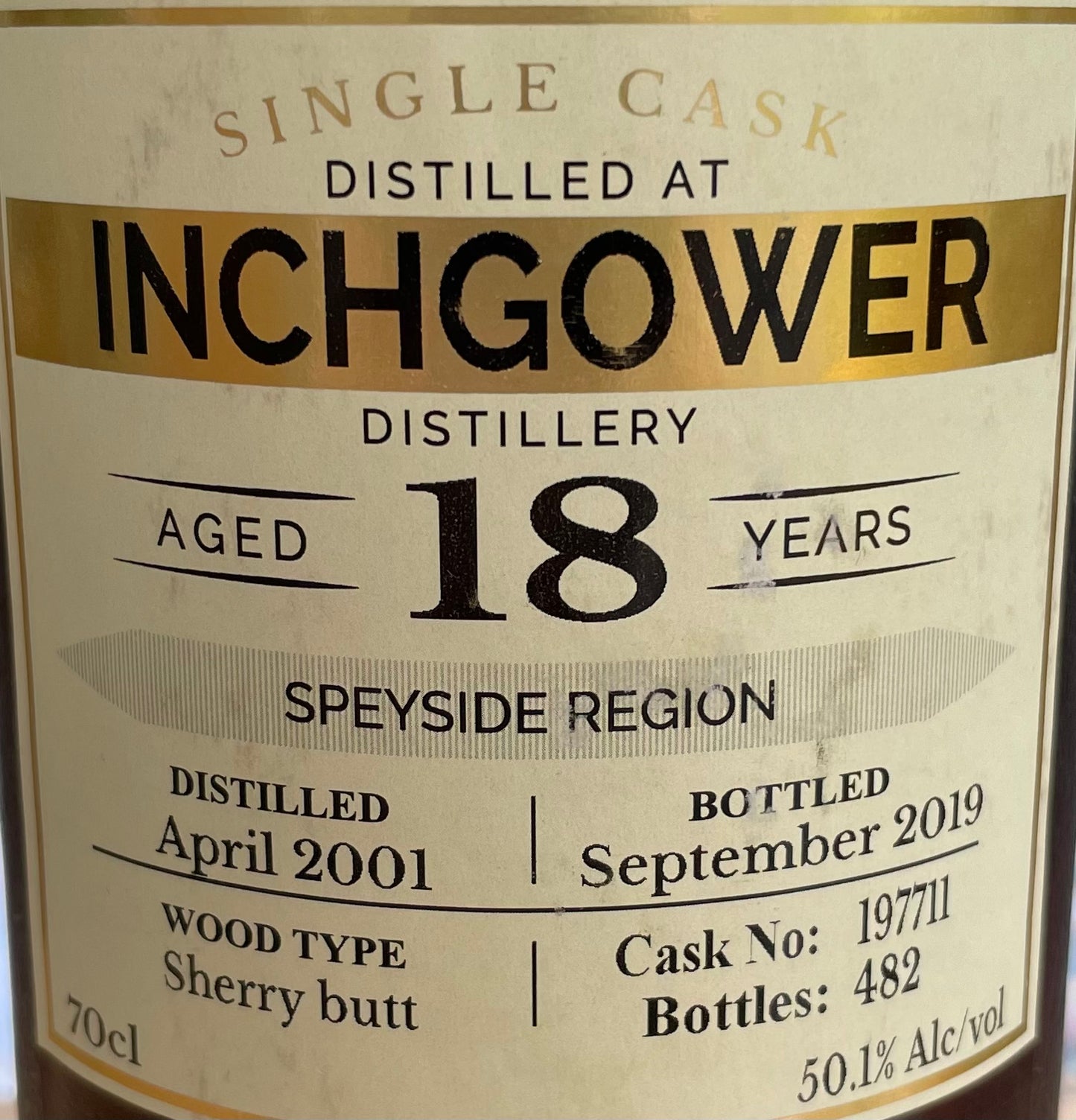 The Maltman Inchgower 18 Jahre Single Malt Whisky