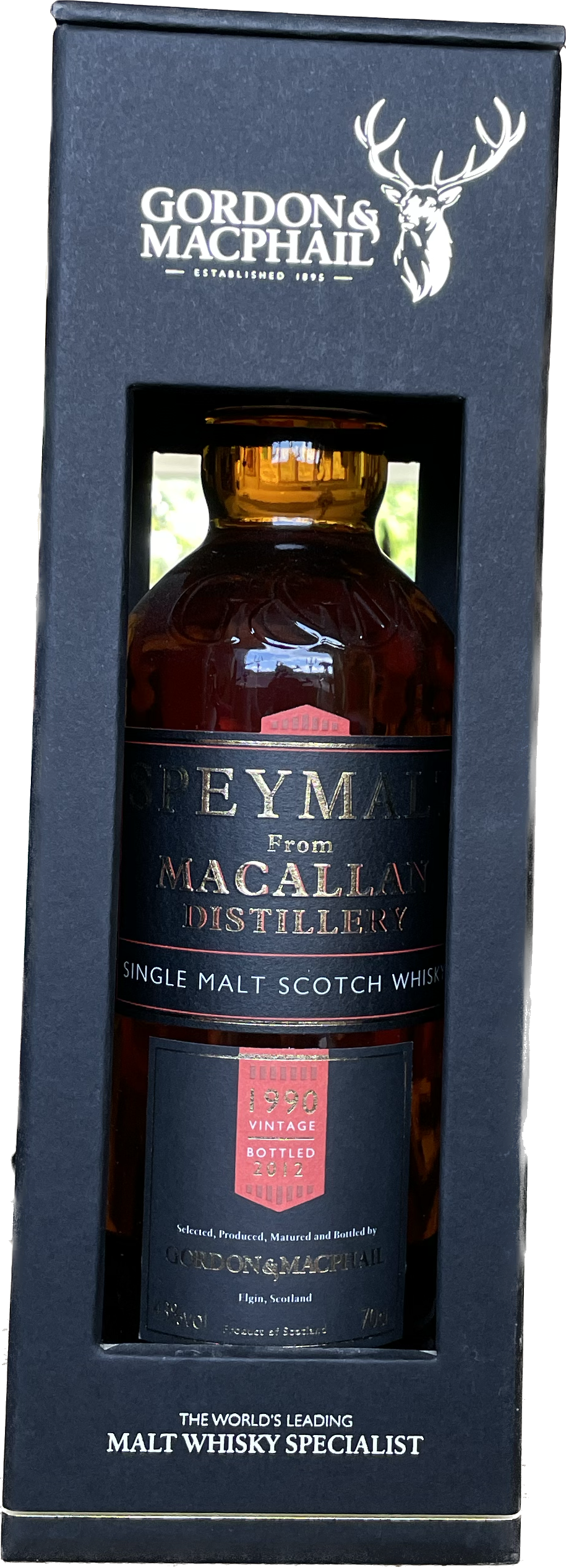 Speymalt Macallan von 1990 Whisky