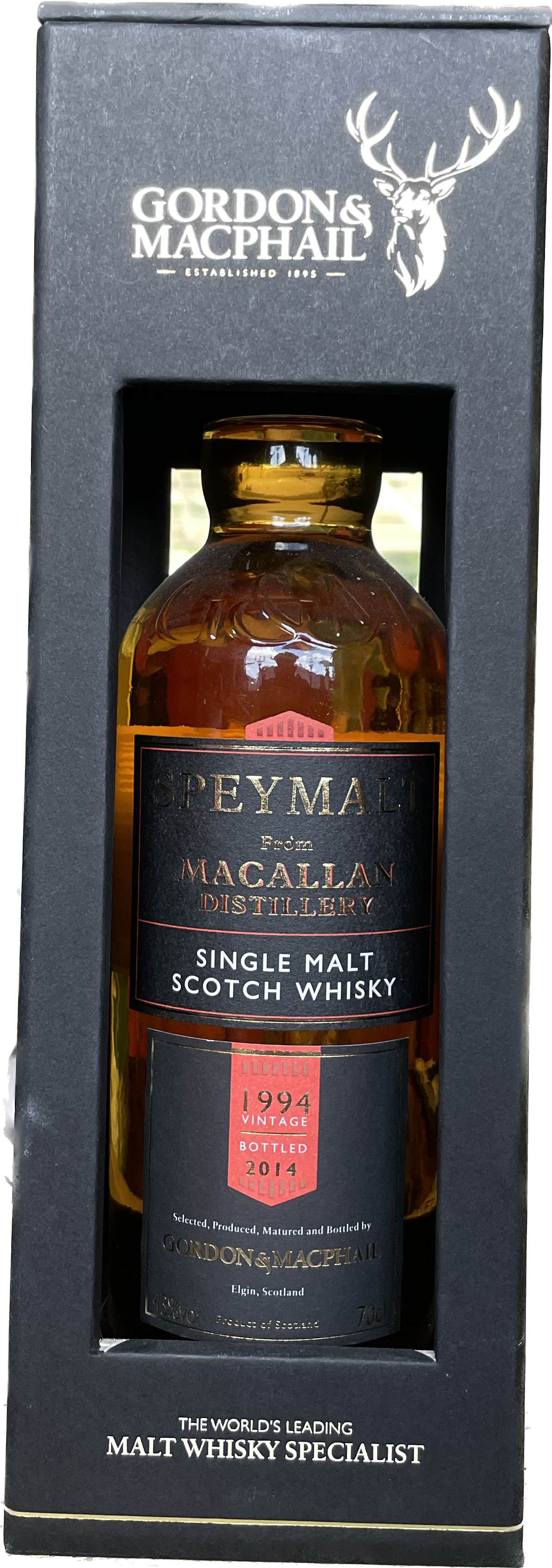 Speymalt Macallan von 1994 Whisky