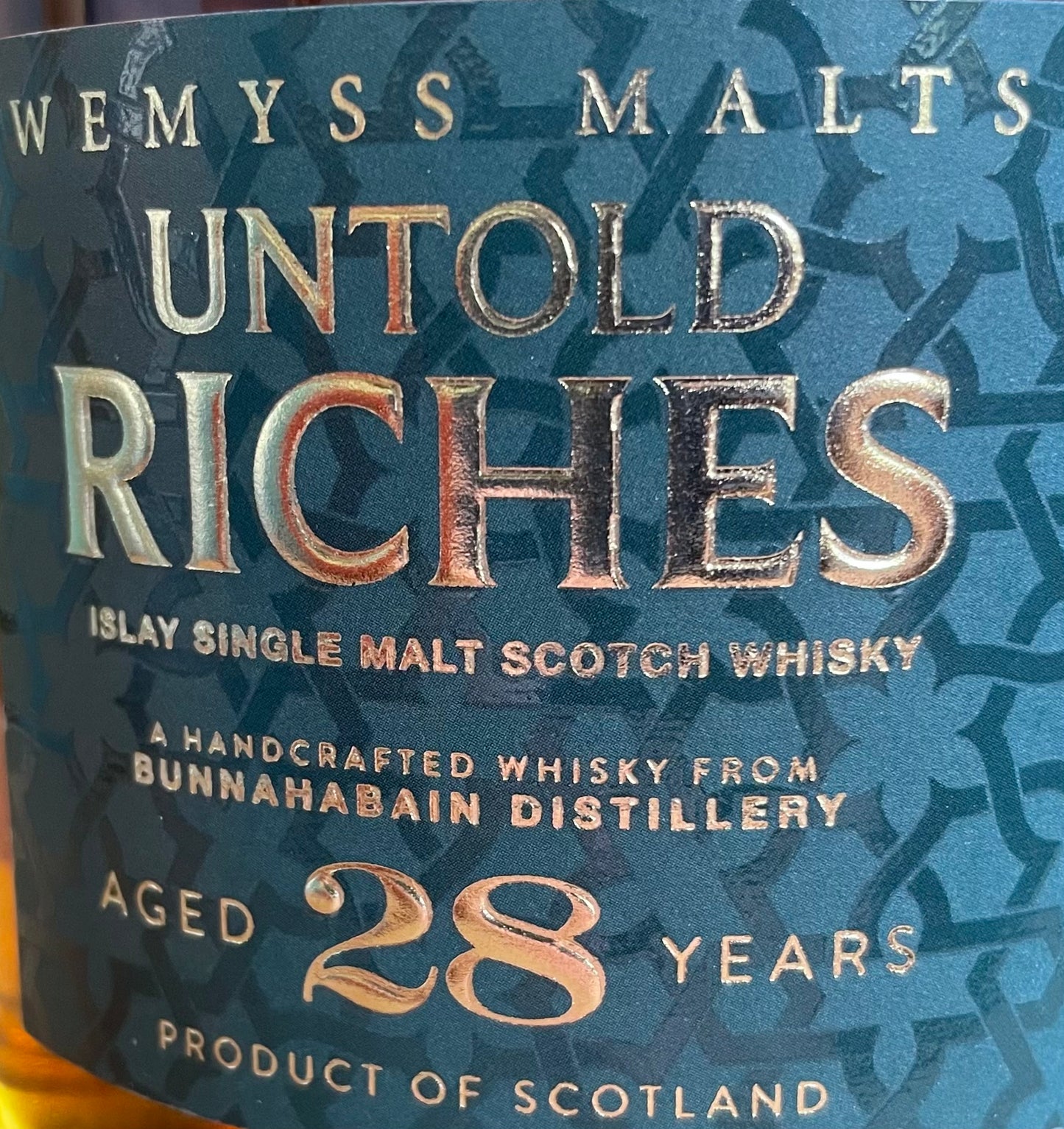 Untold Riches 28 Jahre von der Bunnahabhain Destillery Malt Whisky