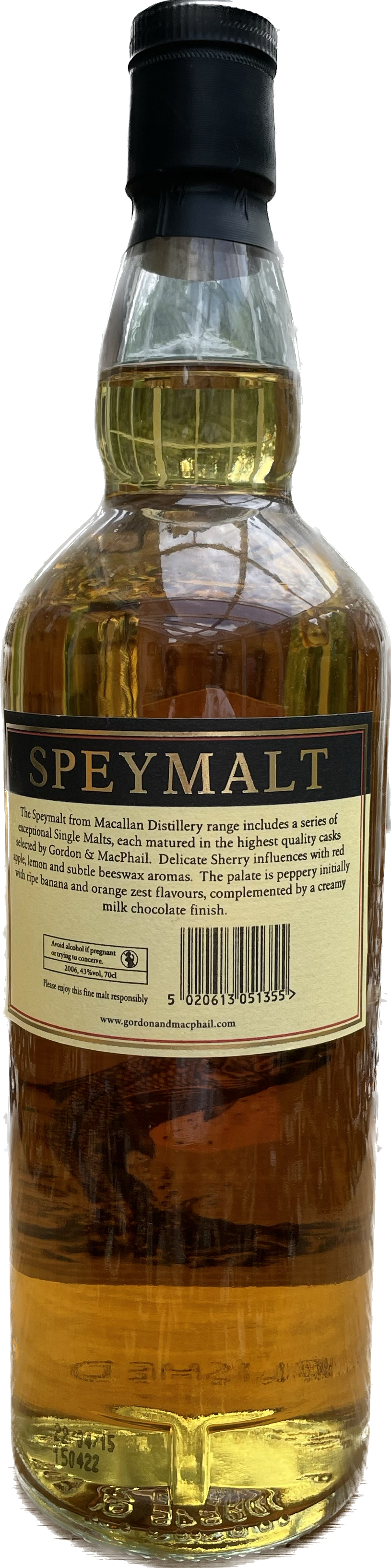 Speymalt Macallan von 2006 Whisky