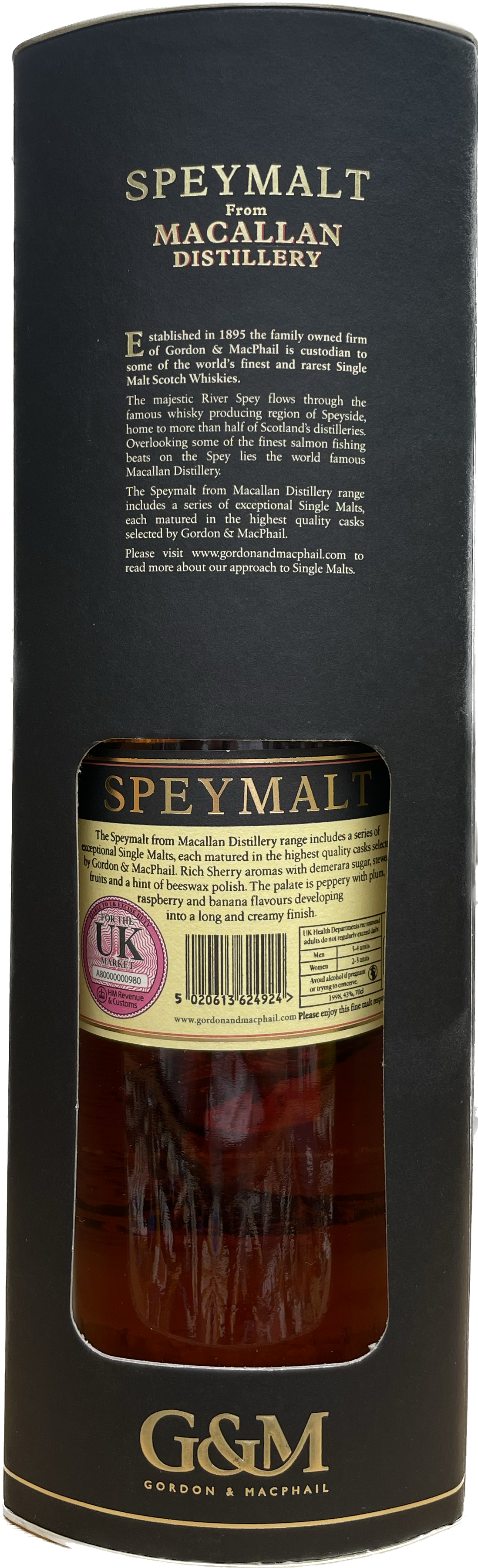 Speymalt Macallan von 1998 Whisky