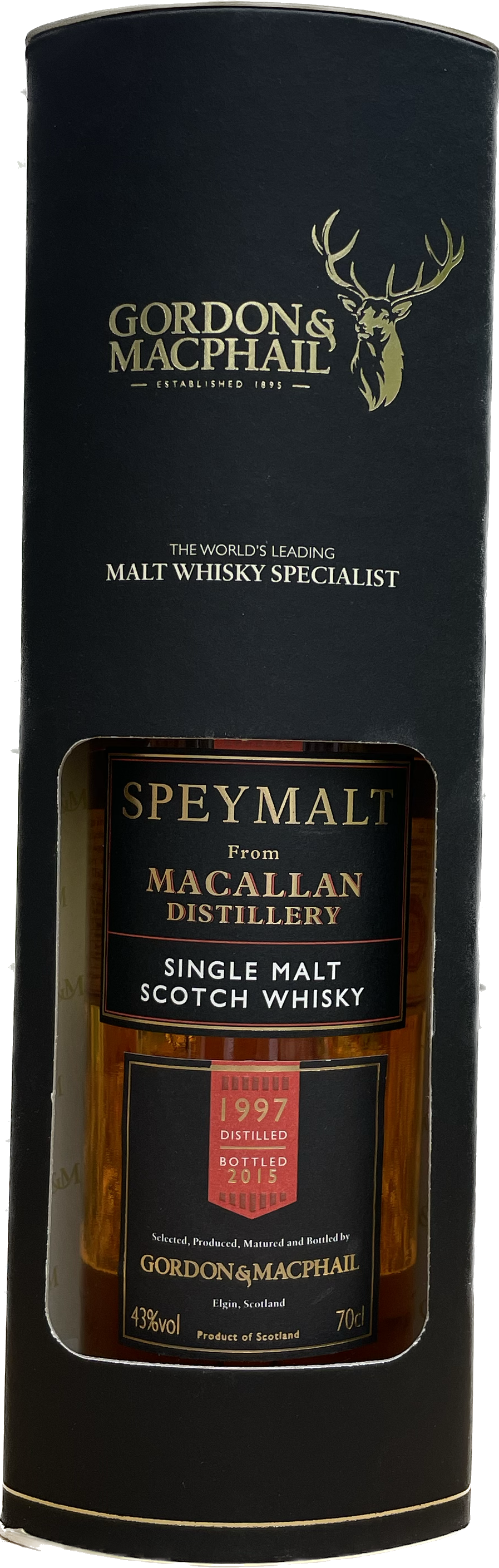 Speymalt Macallan von 1997 Single Malt Whisky
