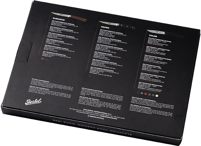 4ER-SET STEAKMESSER COLOR GRAU