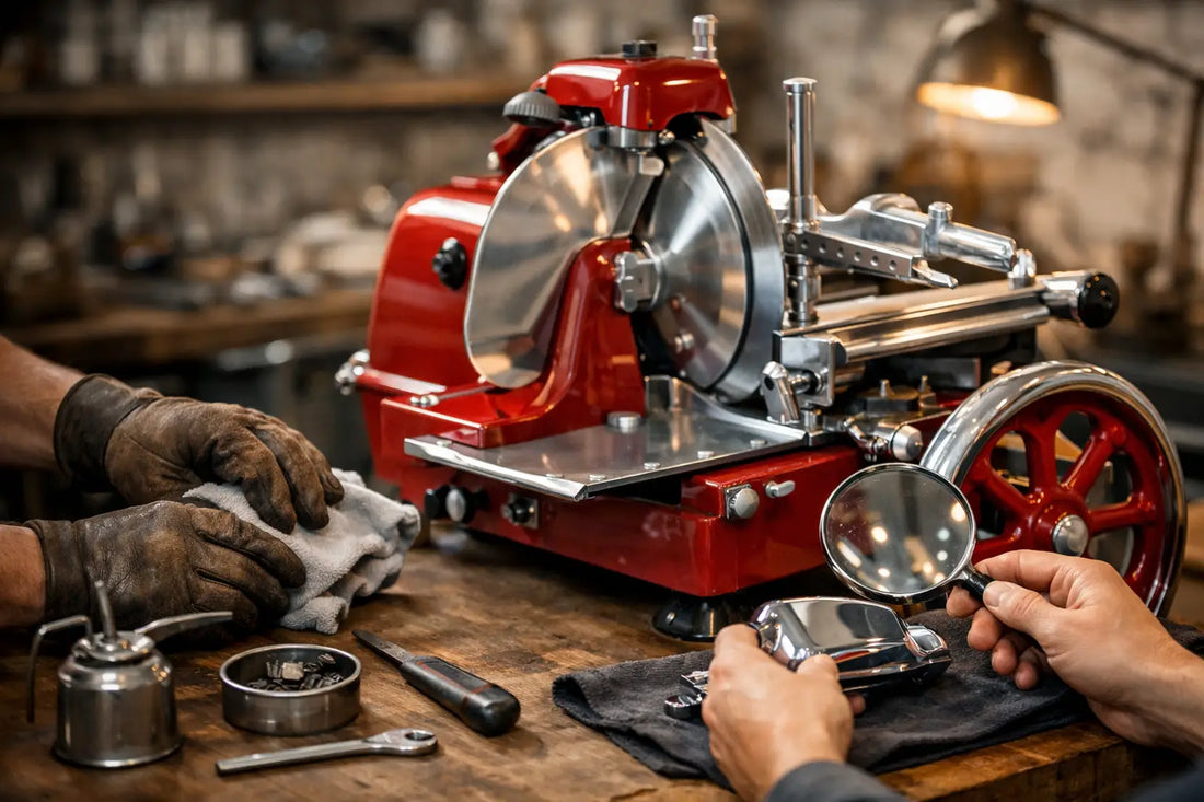 Berkel Aufschnittmaschine Restaurierung richtig bewerten