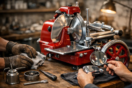 Berkel Aufschnittmaschine Restaurierung richtig bewerten