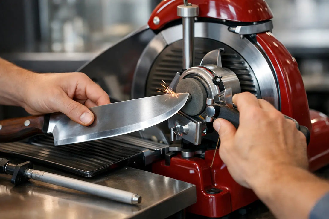 Berkel Messer professionell nachschärfen