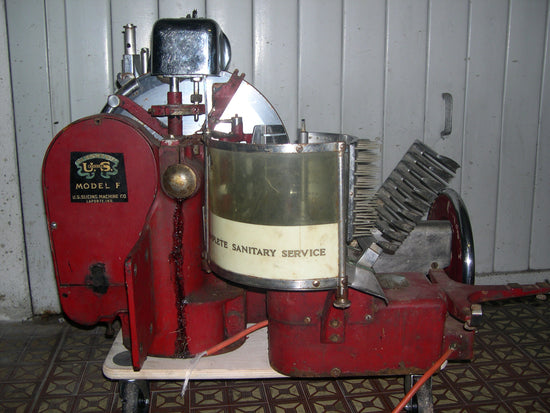 US Berkel Modell F red