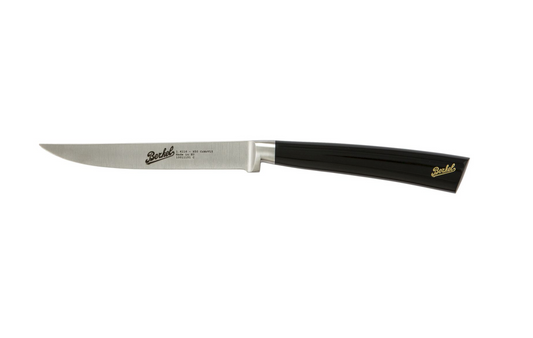 Elegance Glossy Black - Steak knife cm.11