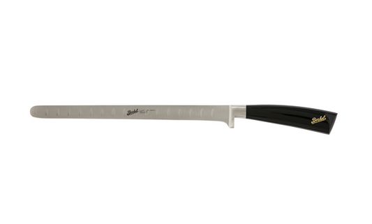 Elegance Glossy Black - Salmon knife cm.26