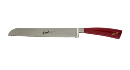 Elegance Red - Bread knife cm.22