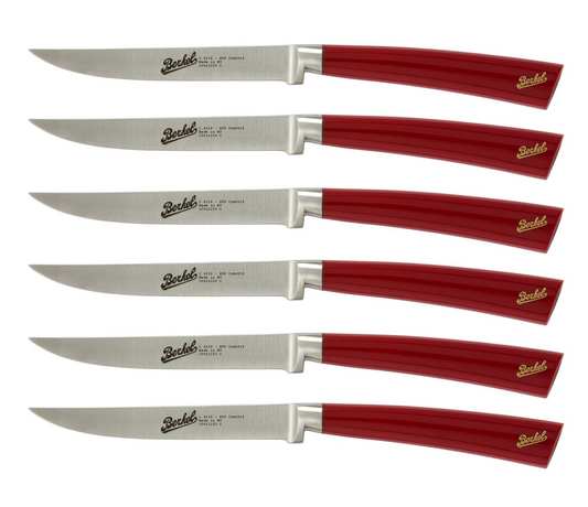 Elegance Red - Steak set 6 pcs.