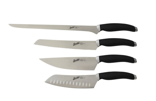 Teknica Set Chef of 4 Knives Black