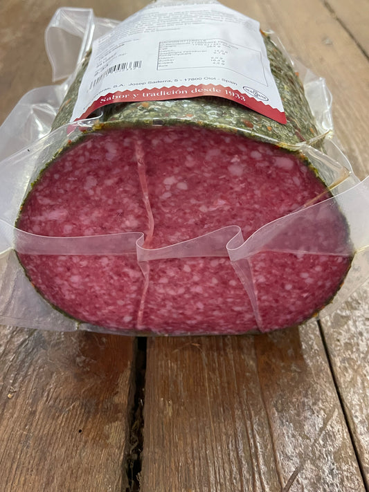 Salchichon extra mit Kräuterkruste