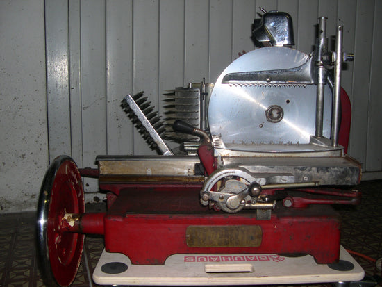 Restauration Berkel Modell F rot