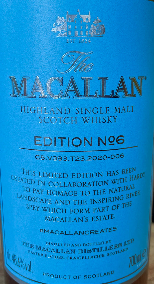 The Macallan Edition No.6 Single Malt Whisky