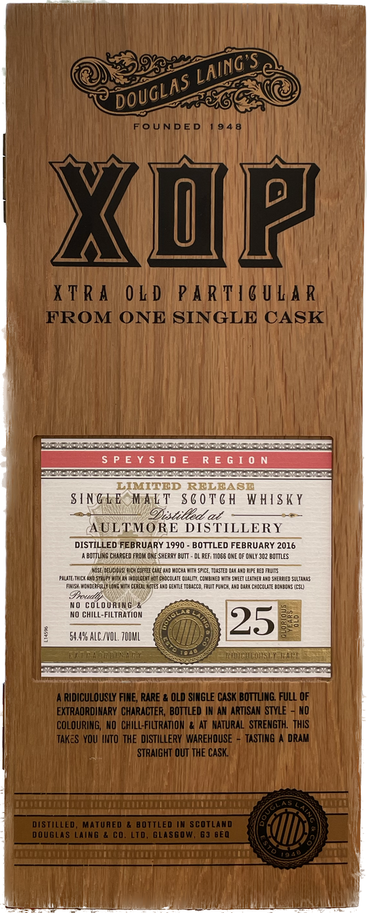 Aultmore Distillery 25 Jahre Single Malt Whisky