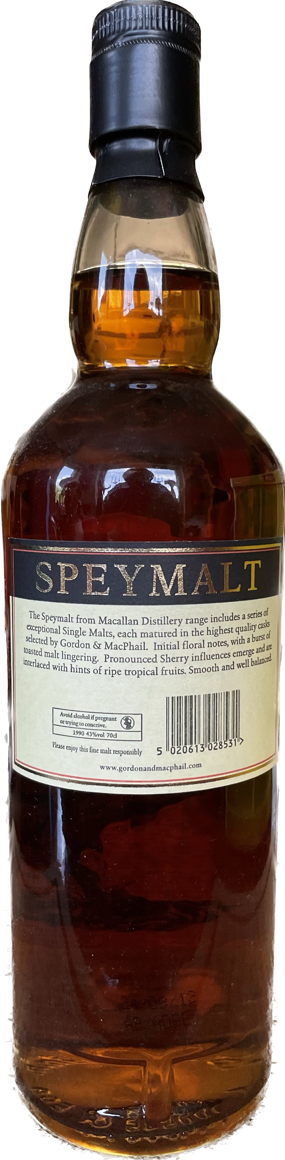 Speymalt Macallan von 1990 Whisky