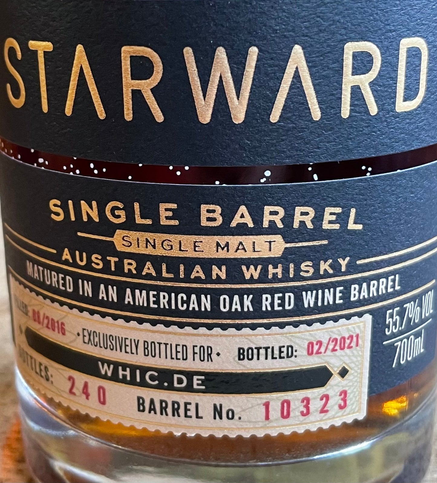 Starward von 2016 Single Malt Australian Whisky