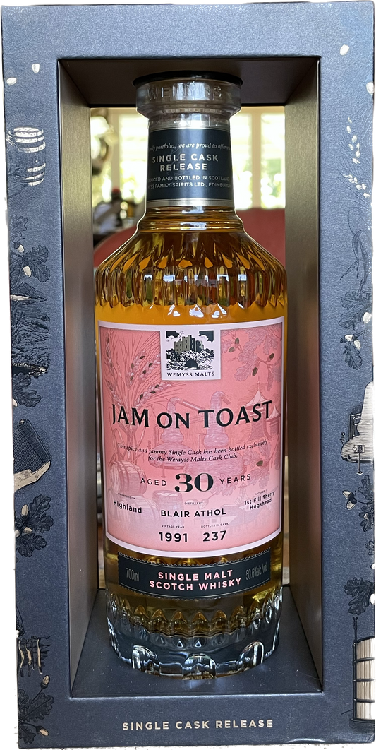 Jam On Toast 30 Jahre Single Malt Whisky