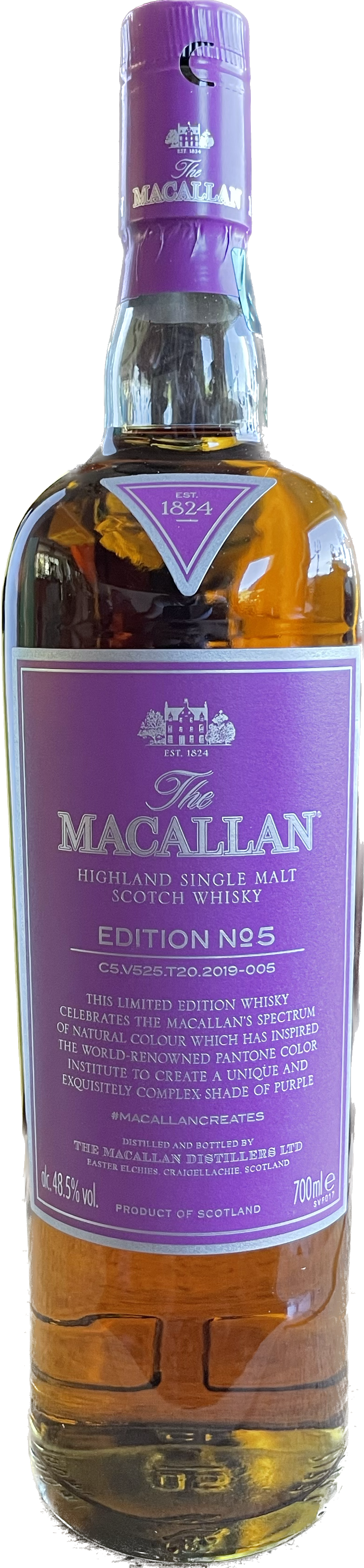 The Macallan Edition No. 5 Single Malt Whisky