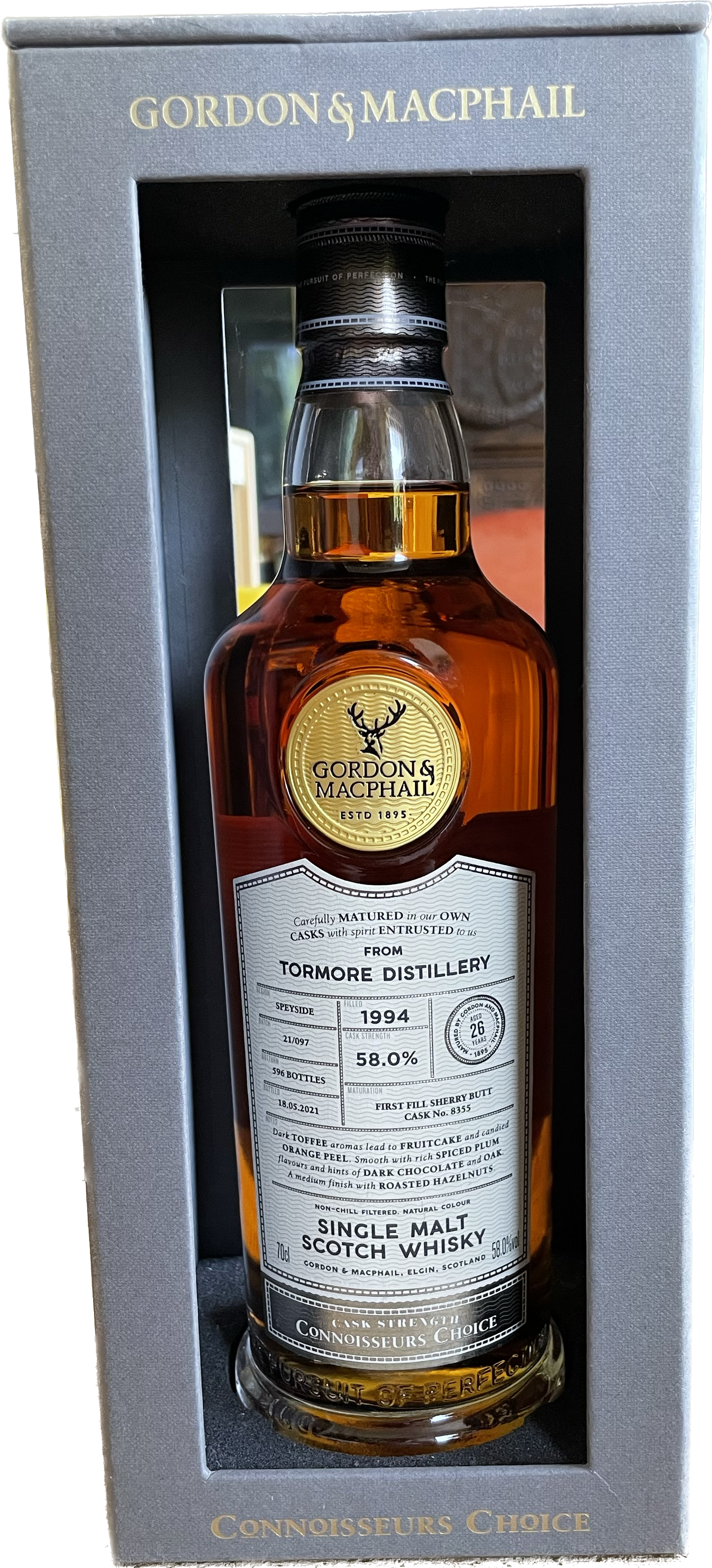 Tormore Distillery von 1994 Single Malt Whisky