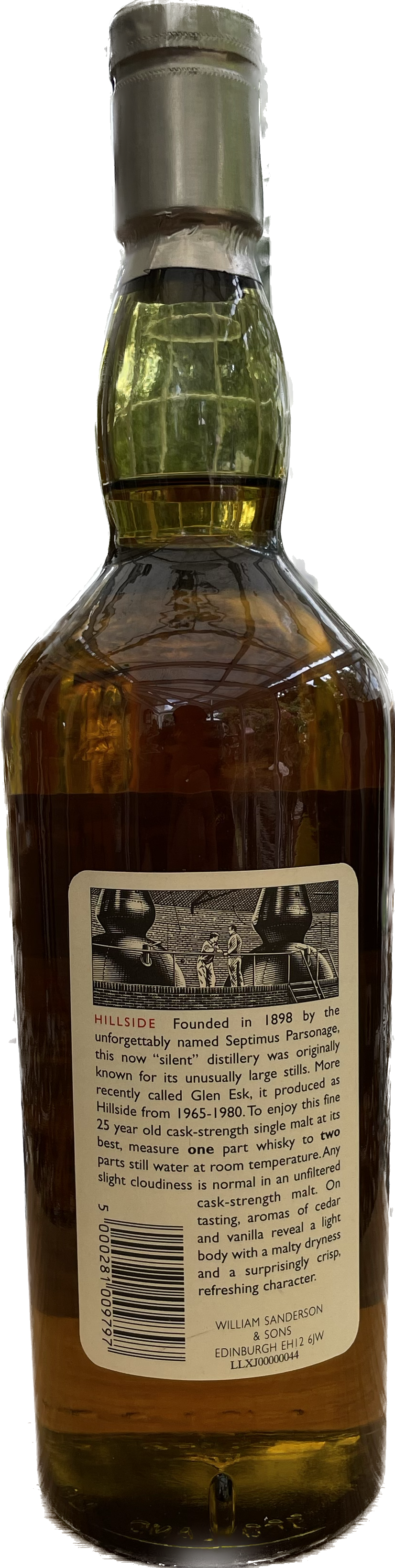 Hillside 25 Jahre Rare Malt Whisky