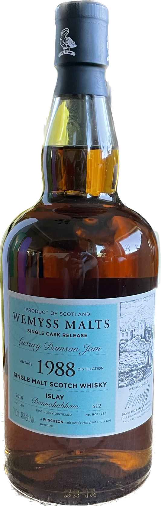 Bunnahabhain von 1988 Luxury Damson Jam Whisky