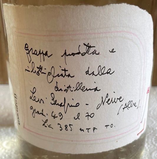 Romano Levi Grappa von 1999