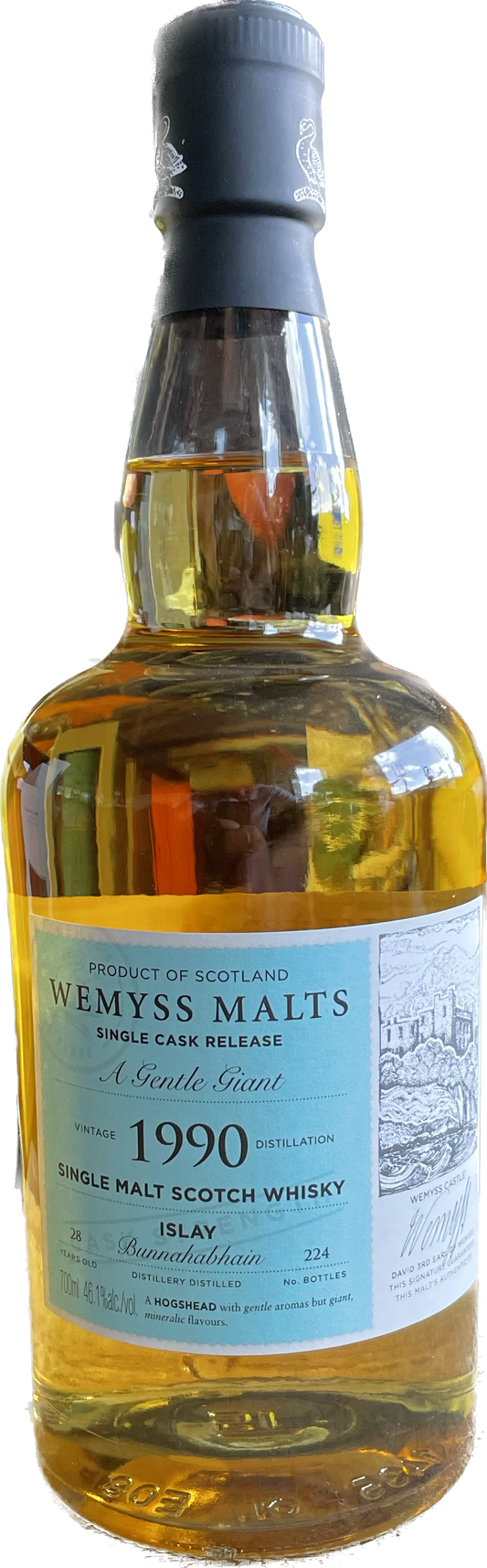 Bunnahabhain von 1990 A Gentle Giant Malt Whisky